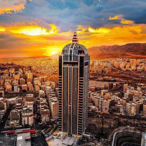 تصویری از پروژه برج مرکز تجارت جهانی تبریز