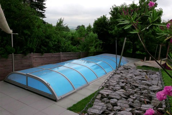 smart pool roof